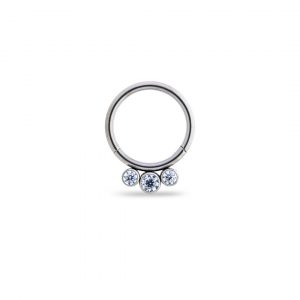 Aro clicker triple circonita