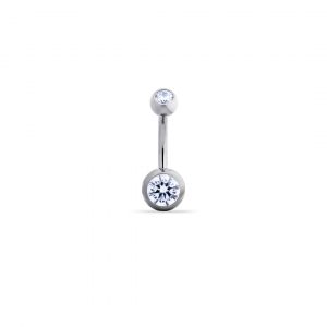 Navel con cristal