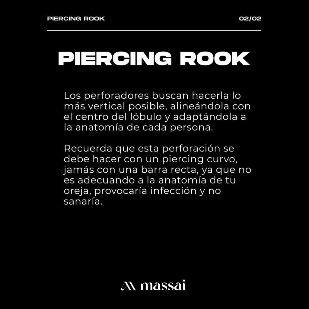 Cuidados rook piercing