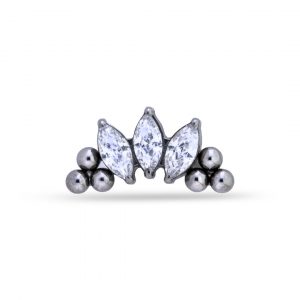 Marquise con filigrana