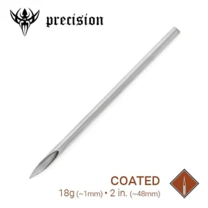 Precission Coated Piercing Needles 18g Sterilized 2