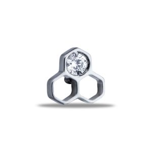 Honey top con circonita