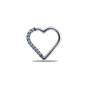 Corazon clicker con circonitas