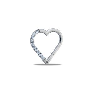 Corazon clicker con circonitas