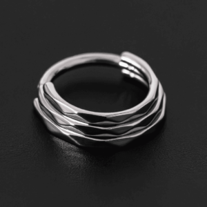 Aro triple fila de titanio