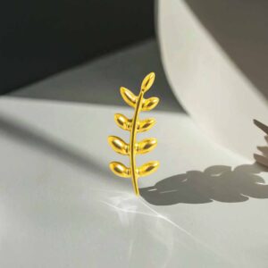 Ramita de olivo (oro pvd)