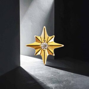 Estrella polar (oro pvd)